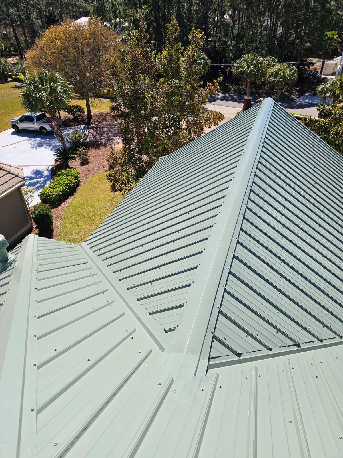Commercial waterproofing roof system